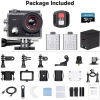 Camera hành động AKASO EK7.000 4K 20MP, chống nước 30m, WiFi, điều khiển từ xa, bảo hành 12 tháng 2