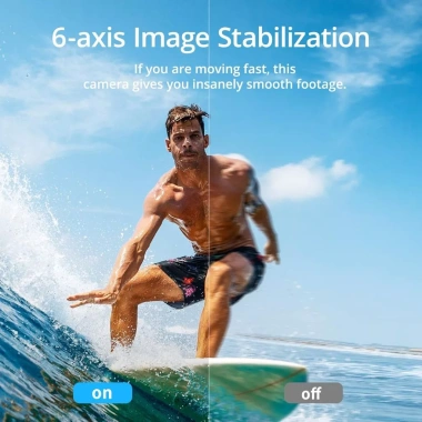 Camera hành trình AKASO Brave 7 4K 20MP IPX8 không cần case, EIS 2.0, màn hình kép - 6,34 triệu