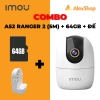 Camera Imou A52 Ranger 2 5M, Thẻ Nhớ 64GB, Chân Đế Chữ L - Giá ưu đãi 877k