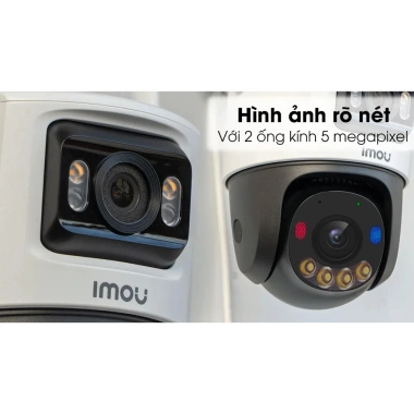 Camera IMOU Cruiser Dual 2 10MP Ngoại trời Xoay 360° Đèn Chớp Đỏ Bảo Vệ Toàn Diện - Giá chỉ 1.566.000₫