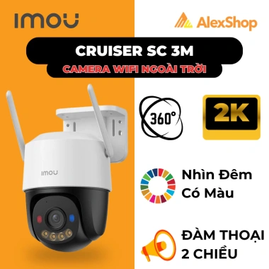 Camera Imou Titan Pro Cruiser SC S51 S31 5M/3M Ngoài Trời Thông Minh Xoay 360 - Giá ưu đãi 928.000₫ 5