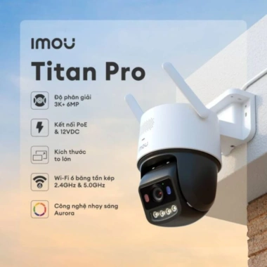 Camera Imou Titan Pro Cruiser SC S51 S31 5M/3M Ngoài Trời Thông Minh Xoay 360 - Giá ưu đãi 928.000₫ 6