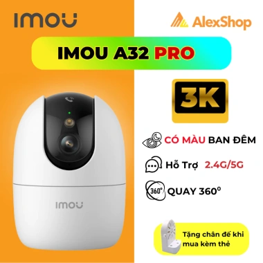 Camera Imou Wifi A52/A32 Ranger Pro Màu Ban Đêm Xoay 360 Đàm Thoại 2 Chiều 548.000 2