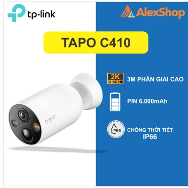 Camera IP ngoài trời Tapo TP-Link C660/C400/C460/C425/C410 KIT - Màu đêm, WiFi, AI, Giá chỉ 1.027.000 VND 10