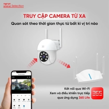 Camera IP Ngoại Trời Wifi 365 Selection OC1 2K 3MP - Giải 2.304x1.296, Bảo Hành 12 Tháng, 1 Đổi 1, Giá 821.700 VND 8