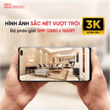 Camera IP Wifi 5MP 3K 360 độ Trong Nhà Thông Minh 365 Selection C2 Bảo Hành 12 Tháng Đổi 1 30 Ngày 2