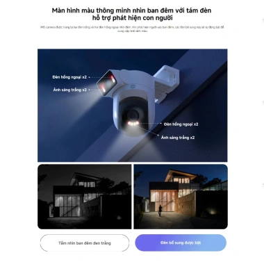 Camera Quan Sát Xiaomi CW500 Dual EU Outdoor Chính Hãng - BH 2 Năm - 1.85 triệu 6