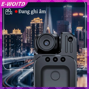 Camera Thể Thao 1.080P HD E-WOITD - Bodycam Ban Đêm, Kỹ Thuật Số, Giá Ưu Đãi 309.726₫