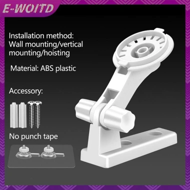 Camera Treo Tường ABS Không Đục Lỗ - Đế Nhựa HNVN Hỗ Trợ Đám Mây Giám Sát An Ninh