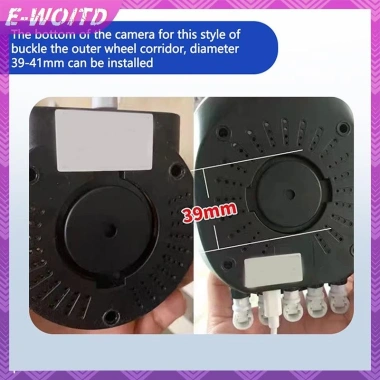 Camera Treo Tường ABS Không Đục Lỗ - Đế Nhựa HNVN Hỗ Trợ Đám Mây Giám Sát An Ninh