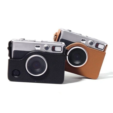 Camera tức thì YUUKII – Vỏ da PU cổ điển & Túi chống sốc cho Fujifilm Instax Mini EVO Travel – Giá 434.484₫ 8