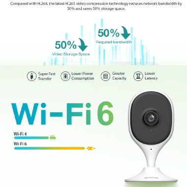 Camera WiFi Dahua CUBE A1 C3A‑C5A – Góc Rộng Trong Nhà, Chân Đế Nam Châm, AI 349.000₫ 5