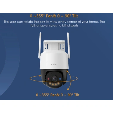 Camera Wifi Imou Cruiser SC 4K POE, Xoay Đàm Thoại 2 Chiều, Chế Độ Màu Đêm 8M HD 4 Camera Wifi Imou Cruiser SC 4K POE, Xoay Đàm Thoại 2 Chiều, Chế Độ Màu Đêm 8M HD 4