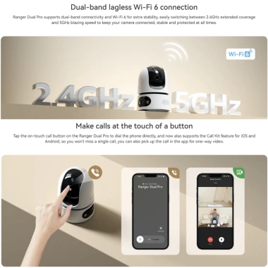 Camera Wifi Imou Ranger S2XEP 2 Mắt Xoay 360 Đàm Thoại 2 Chiều 6-10m Giá 918.000₫ 2