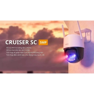 Camera WIFI Ngoài Trời Imou Cruiser SC 2K/3K – Đàm thoại 2 chiều, Chính hãng, Giá 928.000₫ 4