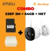 Camera Wifi Ngoài Trời Imou S3EP 3M và Thẻ Nhớ 64GB - Hộp Kỹ Thuật, 1.267.000đ
