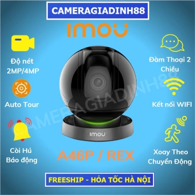 Camera WIFI Trong Nhà IMOU REX 2D 3D A46LP A26LP 2M 4M 1.080P 2K RANGER PRO DAHUA Chính Hãng 24TH 5 Camera WIFI Trong Nhà IMOU REX 2D 3D A46LP A26LP 2M 4M 1.080P 2K RANGER PRO DAHUA Chính Hãng 24TH 5