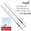 Cần Câu Cá Carbon Cao Cấp Siêu Nhẹ, Tay Cầm Gỗ, Đa Dạng Chiều Dài, Giá Rẻ 119k 2
