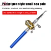 Cần Câu Cá Mini Đầu Thép 1-1.6m Gọn Nhẹ Câu Cá Trên Băng Giá Tốt 3