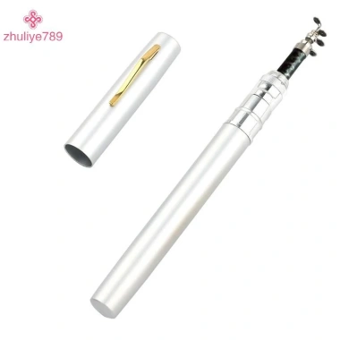 Cần Câu Cá Mini Đầu Thép 1-1.6m Gọn Nhẹ Câu Cá Trên Băng Giá Tốt 11