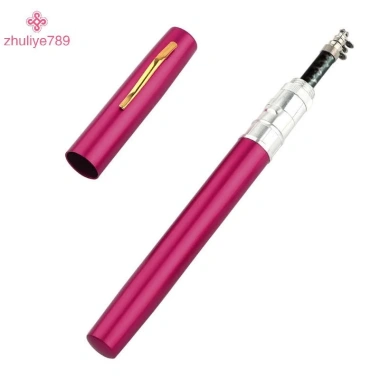 Cần Câu Cá Mini Đầu Thép 1-1.6m Gọn Nhẹ Câu Cá Trên Băng Giá Tốt 12