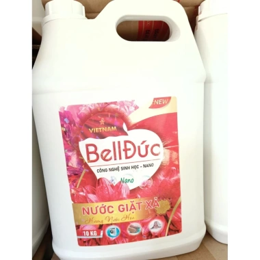 Can nước giặt xả Bell Đức 10kg - Giặt sạch, thơm lâu, Giá siêu tiết kiệm 198k 3 Can nước giặt xả Bell Đức 10kg - Giặt sạch, thơm lâu, Giá siêu tiết kiệm 198k 3