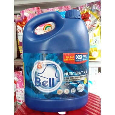 Can nước giặt Xả Bell X9 3L - Công thức mạnh, tẩy vết bẩn, hương thơm nhẹ - Giá 128,000₫