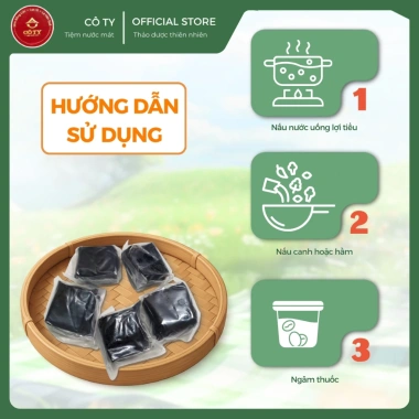 Cao ATISO 10 viên cô đặc nguyên liệu, nước sâm thanh mát ngọt ngon, chỉ 44.000₫