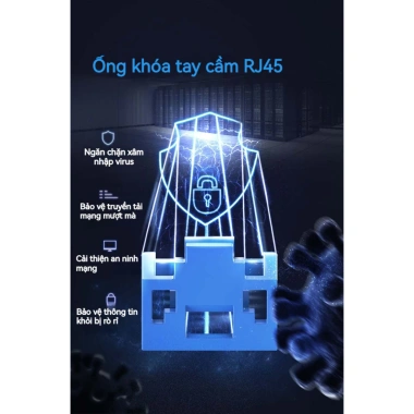 Cặp 24 Nút Khóa Cổng Mạng Ethernet RJ45 Chống Bụi Zoerax - Giá Ưu Đãi 107.800 VND 4