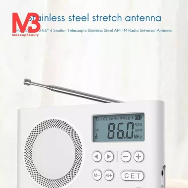 Cặp 62,5cm 4 Phần Kính Thiên Văn Thép Không Gỉ AM FM Radio Đa Năng - Sang Trọng, Giá 66k 3 Cặp 62,5cm 4 Phần Kính Thiên Văn Thép Không Gỉ AM FM Radio Đa Năng - Sang Trọng, Giá 66k 3