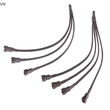 Cáp chia quạt 4 Pin Mingxuan2 - Chuyển đổi 1-4 cho CPU PC, mở rộng nguồn, giá 38.940 VND