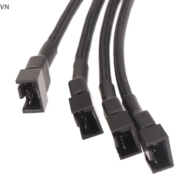 Cáp chia quạt 4 Pin Mingxuan2 - Chuyển đổi 1-4 cho CPU PC, mở rộng nguồn, giá 38.940 VND