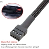 Cáp chia quạt 4 Pin Mingxuan2 - Chuyển đổi 1-4 cho CPU PC, mở rộng nguồn, giá 38.940 VND 3