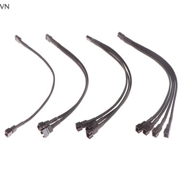 Cáp chia quạt 4 Pin Mingxuan2 - Chuyển đổi 1-4 cho CPU PC, mở rộng nguồn, giá 38.940 VND