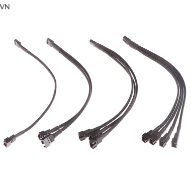 Cáp chia quạt 4 Pin Mingxuan2 - Chuyển đổi 1-4 cho CPU PC, mở rộng nguồn, giá 38.940 VND