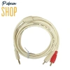 Cáp chuyển audio 2 đầu 3.5/1 đầu 3.5 ra 2 RCA (Hoa Sen) - 2 RCA ra 2 RCA, chính hãng Choseal, 50.000đ