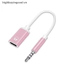 Cáp chuyển đổi 3.5mm sang Type‑C nữ, đầu phẳng, hỗ trợ tai nghe, giá 32.500₫ 10