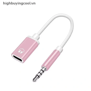 Cáp chuyển đổi 3.5mm sang Type‑C nữ, đầu phẳng, hỗ trợ tai nghe, giá 32.500₫ 10 Cáp chuyển đổi 3.5mm sang Type‑C nữ, đầu phẳng, hỗ trợ tai nghe, giá 32.500₫ 10
