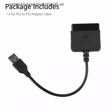 Cáp chuyển PS2 sang PS3 USB cho PC, dùng cho bộ điều khiển PlayStation, giá chỉ 79.970₫ 4
