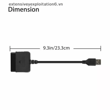 Cáp chuyển PS2 sang PS3 USB cho PC, dùng cho bộ điều khiển PlayStation, giá chỉ 79.970₫ 5