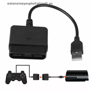 Cáp chuyển PS2 sang PS3 USB cho PC, dùng cho bộ điều khiển PlayStation, giá chỉ 79.970₫ 7