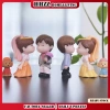 Cặp Đôi Mini Phong Cảnh Micro Thu Nhỏ - Bức Tượng Nhà Búp Bê Sân Vườn, Giá 31.963 VND 2