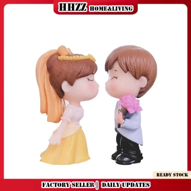 Cặp Đôi Mini Phong Cảnh Micro Thu Nhỏ - Bức Tượng Nhà Búp Bê Sân Vườn, Giá 31.963 VND