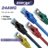 Cáp Ethernet Cat6 ZoeRax 24AWG 1.000Mbps RJ45 UTP - Tốc độ cao, tương thích PC, PS5, Xbox - 48.399đ