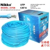 Cáp mạng UTP CAT6 NIKKO 708 chính hãng - Giá 990.000đ, giảm sốc 2