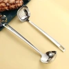 Cặp muôi ăn lẩu Oyatton đầu vuông 18/10 nguyên khối - Chỉ 110k, bền chịu nhiệt 6