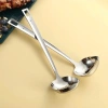 Cặp muôi ăn lẩu Oyatton đầu vuông 18/10 nguyên khối - Chỉ 110k, bền chịu nhiệt 7