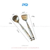 Cặp muôi canh xẻng lật Chockmen Inox 18/10 đúc nguyên khối bộ dụng cụ nấu ăn mài mờ cao cấp giảm 20% 2