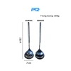 Cặp muỗng Chockmen cán tròn khắc vân inox 18/10 - Muỗng ăn lẩu, múc canh, chỉ 129k 2