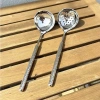 Cặp muỗng Chockmen cán tròn khắc vân inox 18/10 - Muỗng ăn lẩu, múc canh, chỉ 129k 7